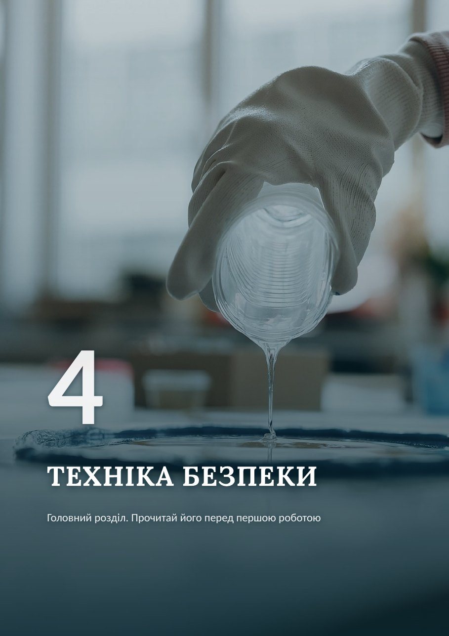Розділ 4 — техніка безпеки